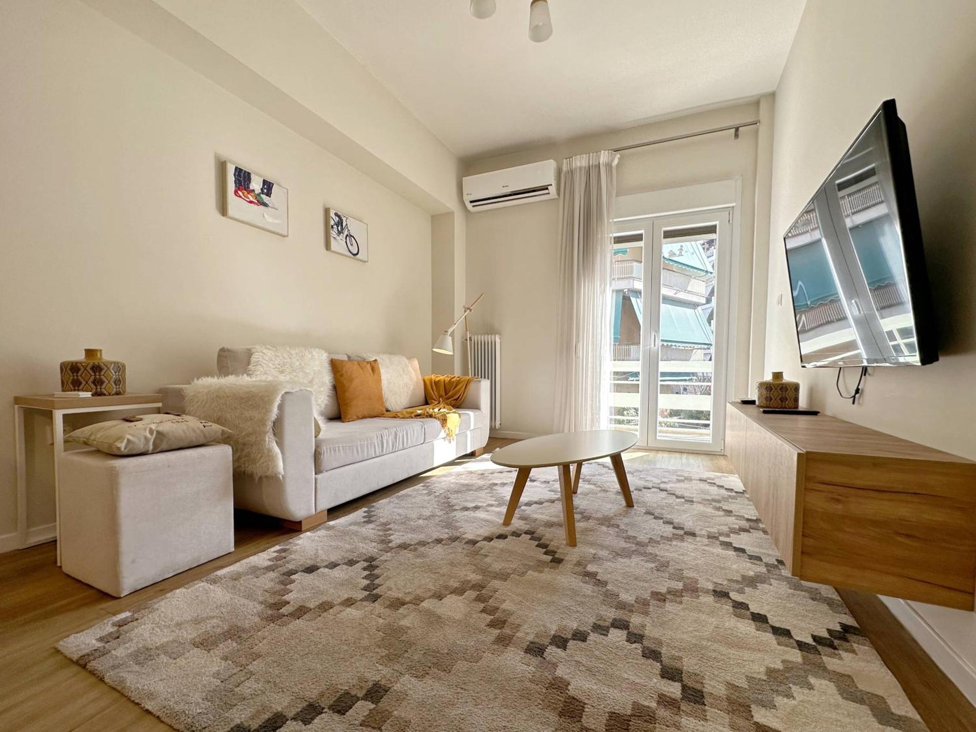 Wsd Luxury New Stylish 2Bd Apartment -Balcony With City View Athen Eksteriør bilde
