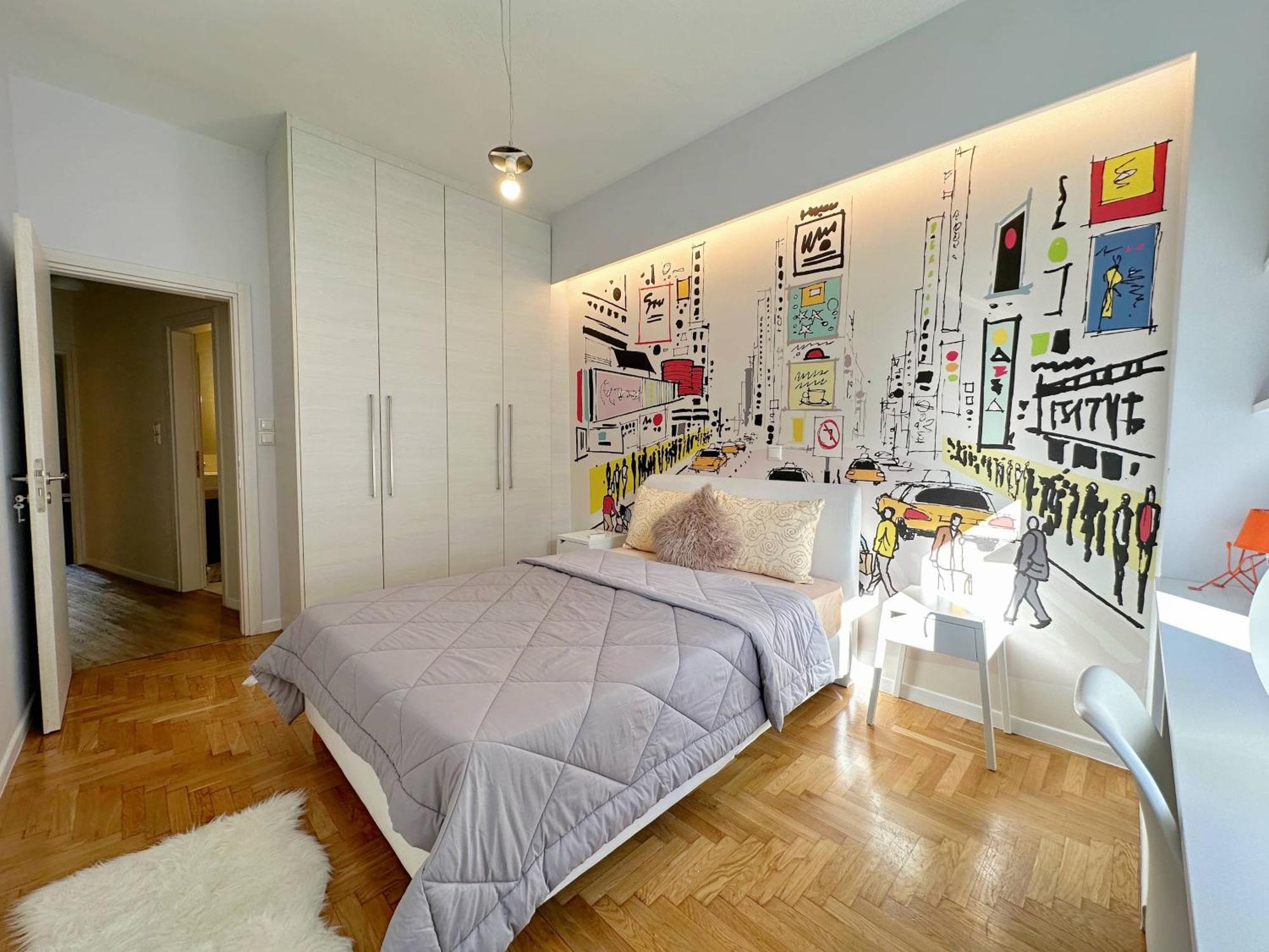 Wsd Luxury New Stylish 2Bd Apartment -Balcony With City View Athen Eksteriør bilde